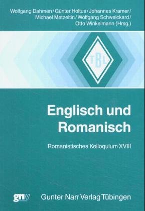 Cover image : Englisch und Romanisch. Romanistisches Kolloquium 18