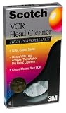 Scotch High Performance VCR Head Cleaner (Pack of 5)