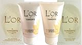 L'Or de Torrente by Torrente for Women 2 Piece Set Includes: 1.7 oz Rich Body Lotion + 1.7 oz Rich Bath & Shower Gel