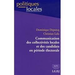 Communication des collectivit�s locales et des candidats en p�riode �lectorale