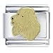 cocker_spaniel42cocker spaniel - Cocker Spaniel Face Gift Italian Charm
