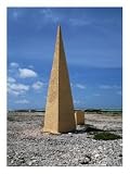 Navigational Obelisk Salt Flats Bonaire, Netherlands Antilles Photographic Print, 18