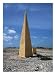 Navigational Obelisk Salt Flats Bonaire, Netherlands Antilles Photographic Print, 18