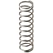 Music Wire Compression Spring, Steel, Metric, 11 mm OD, 1 mm Wire Size (Pack of 10)