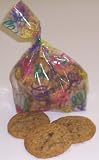 Gourmet Food : Scott's Cakes 1 lb. Brownie Chunk Cookies in a Confetti Bag