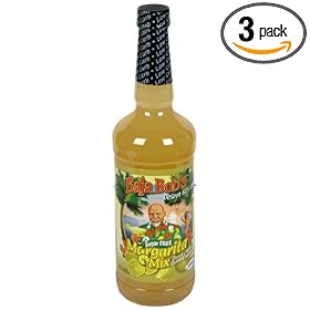 Baja Bob's Sugar Free Desert Key Lime Margarita Mix, 32-Ounce Bottles  (Pack of 3)