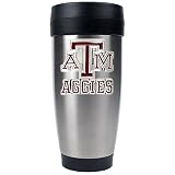 Texas A&M Aggies 16oz Stainless Steel Travel Tumbler