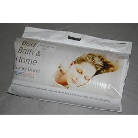 Homescapes Couette synth�tique de LUXE, 1 ou 2 personnes (135 x 200cm). Fibres creuses QUALITE sup�rieure (550gm�) Sant� et bien-�tre - (appropri� pour automne et hiver)