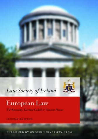 European Law (Law Society of Ireland Manual)