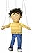 Bobby Peach Boy Marionette String Puppet
