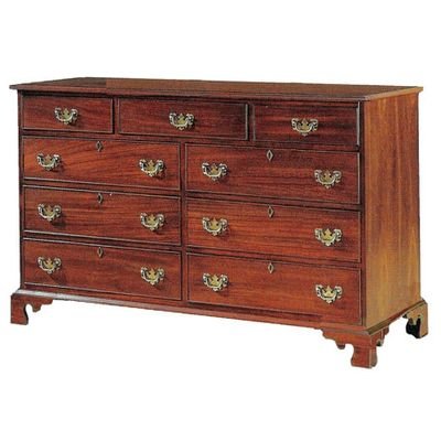 Craftique Mills Chippendale Double Dresser