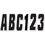 HARDLINE PRODUCTS SRP INC BRBLK320 LETTER/NUMBER KIT BEIGE/BLACK