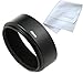 Fotasy 49mm Metal Screw-in Lens Hood for Pentax and Takumar standard lens