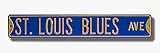 Steel Street Sign: &acute; ST. LOUIS BLUES AVE &acute; - B0001LSG6S