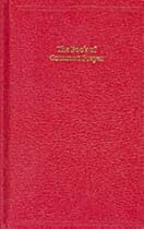 BCP Standard Edition Prayer Book Red imitation leather hardback 601B: Pitt Bourgeois Prayer Book