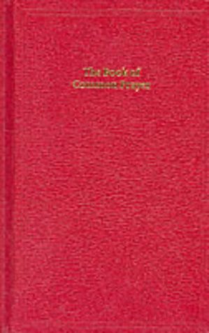 BCP Standard Edition Prayer Book Red imitation leather hardback 601B: Pitt Bourgeois Prayer Book