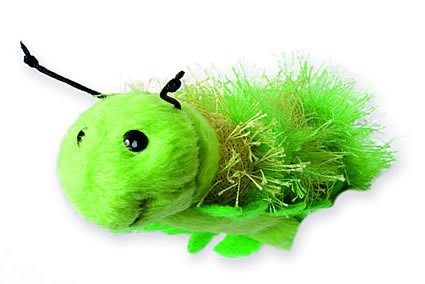 Childrens Toyshop  Toys : Finger Puppet: Green Caterpillar