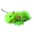 Finger Puppet - Green Caterpillar