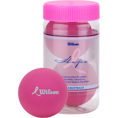 Wilson Hope Pink 2-Ball Racquetball Can