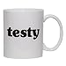 testy Mug for Coffee / Hot Beverage (choice of sizes and colors)