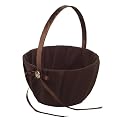 Mocha Dream Flower Girl Basket - Chocolate