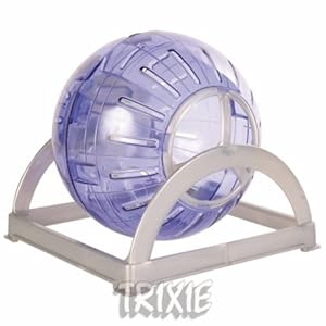 The Rabbit Hutch Shop 7 Exercise Ball + Stand For Hamster Pet Cage House