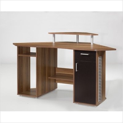 Whitman Office Corner Desk in Beech