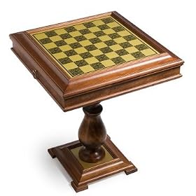 Venezia Chess-Checkers and Backgammon Table From Italy by 