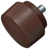 Nupla 15152 Soft Face QC Replaceable Tip for Impax Dead Blow and Quick Change Hammers, Brown, 1.5" Diameter