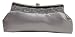 Top Beaded Pattern on a Frame Satin Clutch Evening Bag - (Sydney)