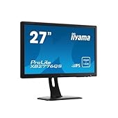 iiyama WQHD対応 AH-IPS27型ワイド液晶ディスプレイ(27inch/2560x1440/D-Sub/DVI/HDMI/DisplayPort/昇降スタンド) XB2776QS-B2