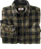 Woolrich Men's Washable Wool Buffalo Check Shirt, TWIG BUFFALO (Off-white), Size XL