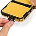 iPhone 6 Plus Waterproof Case, Caka Full-Body Underwater Waterproof Shockproof Dirtproof Durable Full Sealed Protection Case Cover With Kickstand For Apple Iphone 6 Plus 5.5 Inch Case (Yellow)