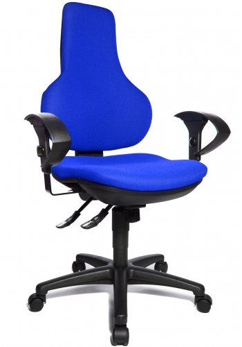Topstar Bürostuhl / Drehstuhl SYDNEY MOVE AL U2 Stoff blau