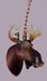 Moose Lodge Antler Ceiling Fan Pull Fanpull Home Decor