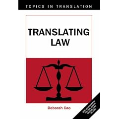 Translating Law (Topics in Translation)