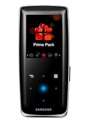 Samsung S3 4 GB Slim Portable Media Player (Black)