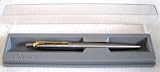 Parker Jotter Stainless Steel Gold Trim Medium Ball Pen in Parker gift box