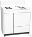 WNM430 36 Freestanding Gas Range with Manual Clean Lower Broiler and Side Storage: White: Nat