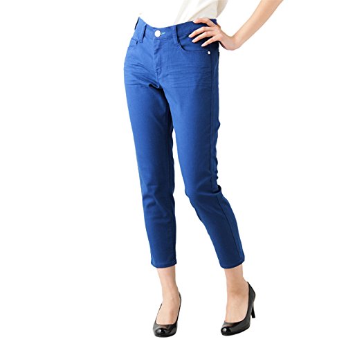 Navy（ネイビー） 魔法の美脚COOLPLUSテーパードパンツ 352-1354-41 レディース