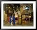 Nuns Inside the Church of the Nativity (Birth Place of Jesus Christ), Bethlehem, Israel, Middle East Places Framed Art Poster Print by Christian Kober, 49x39