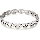 Low Luv by Erin Wasson Silver-Plated Evil Eye