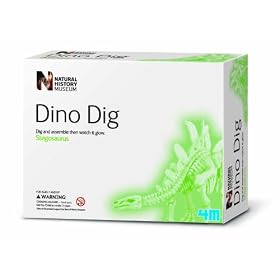 Natural History Museum Dig A Glow Dinosaur - Stegosauraus