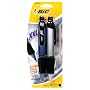 BIC XXL Ball Pen in Black, Six Packs of Two (12 Pens)