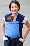 Calin Bleu Microfleece Baby Sling Sky Blue