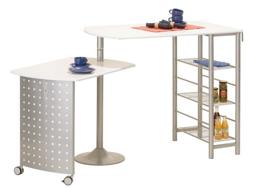 Links 99600220 FILAMENTO K?chenbar weisse Platten 115 176x70x100 cm