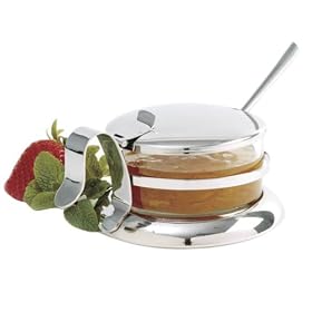 Norpro Stainless Steel Glass Jar with Lid