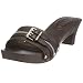 Jette Twin Buckle Damen Wood Sandal