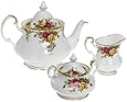 Royal Albert Old Country Roses 3-Piece Tea Set
