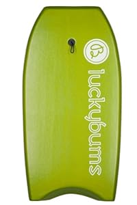 Lucky Bums Body Board, 41-Inch, Green